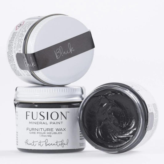 Fusion Furniture Wax - Black