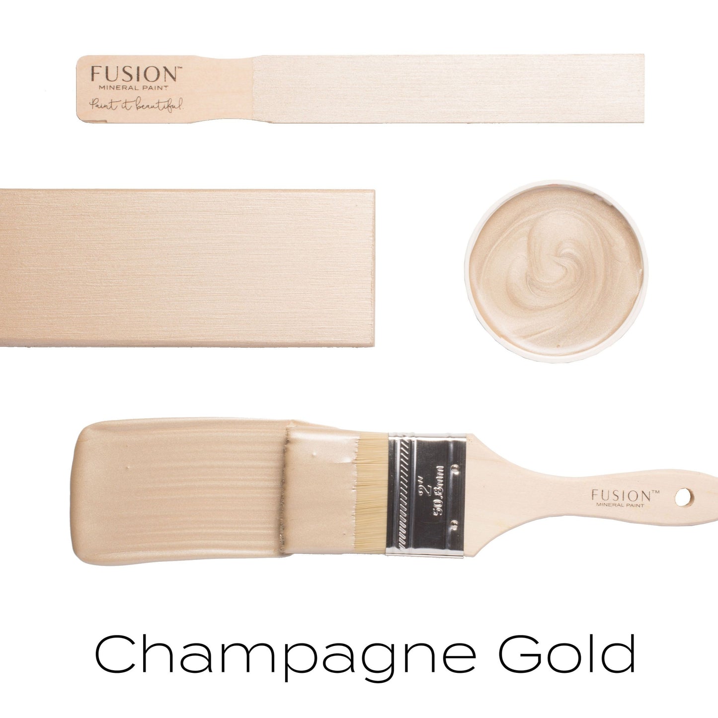 Champagne Gold Metallic by Fusion