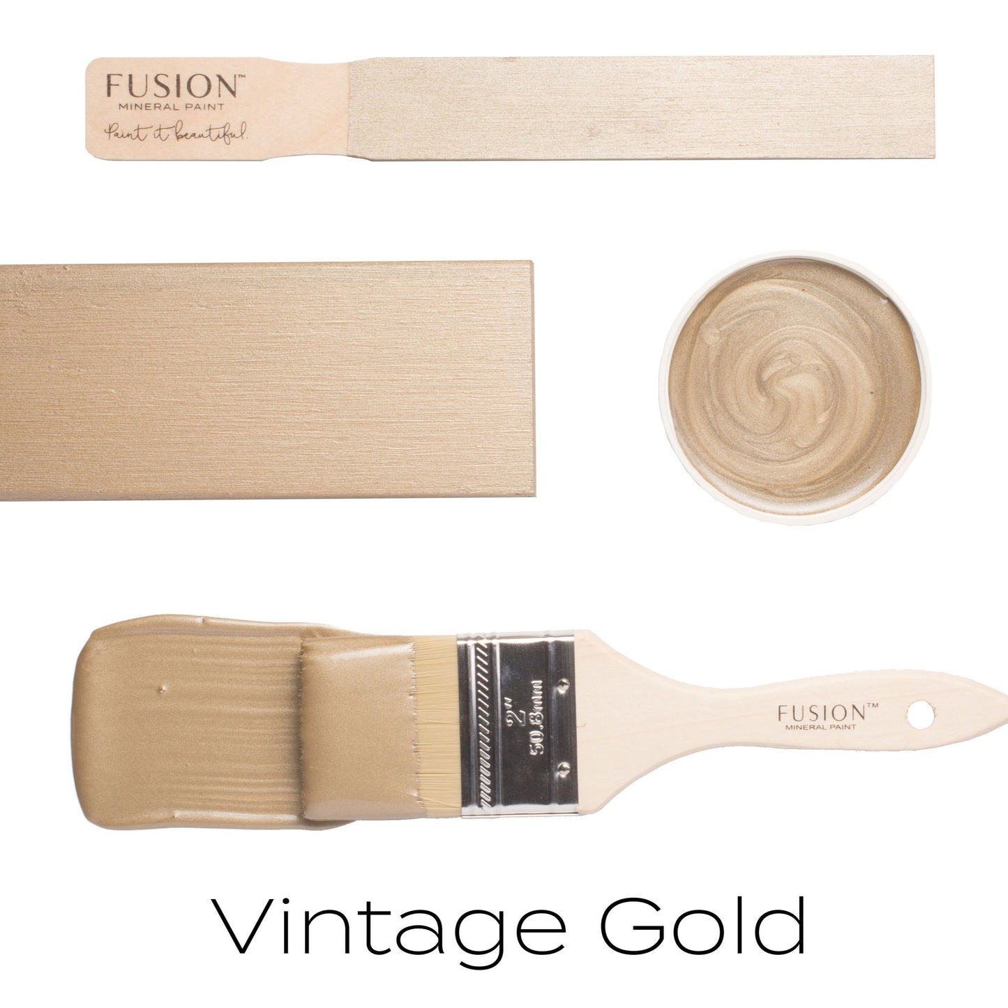Vintage Gold Metallic by Fusion