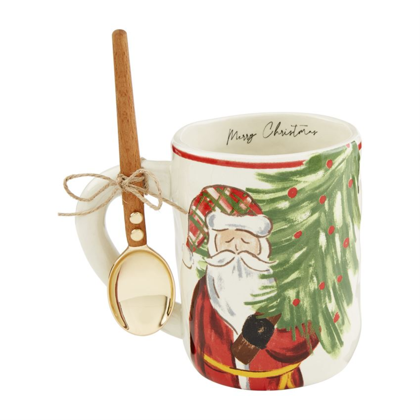 Santa Tartan Mug