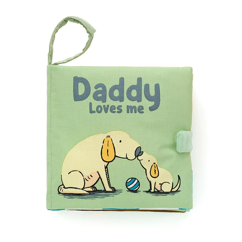 Jellycat Soft Book Daddy Loves Me Book