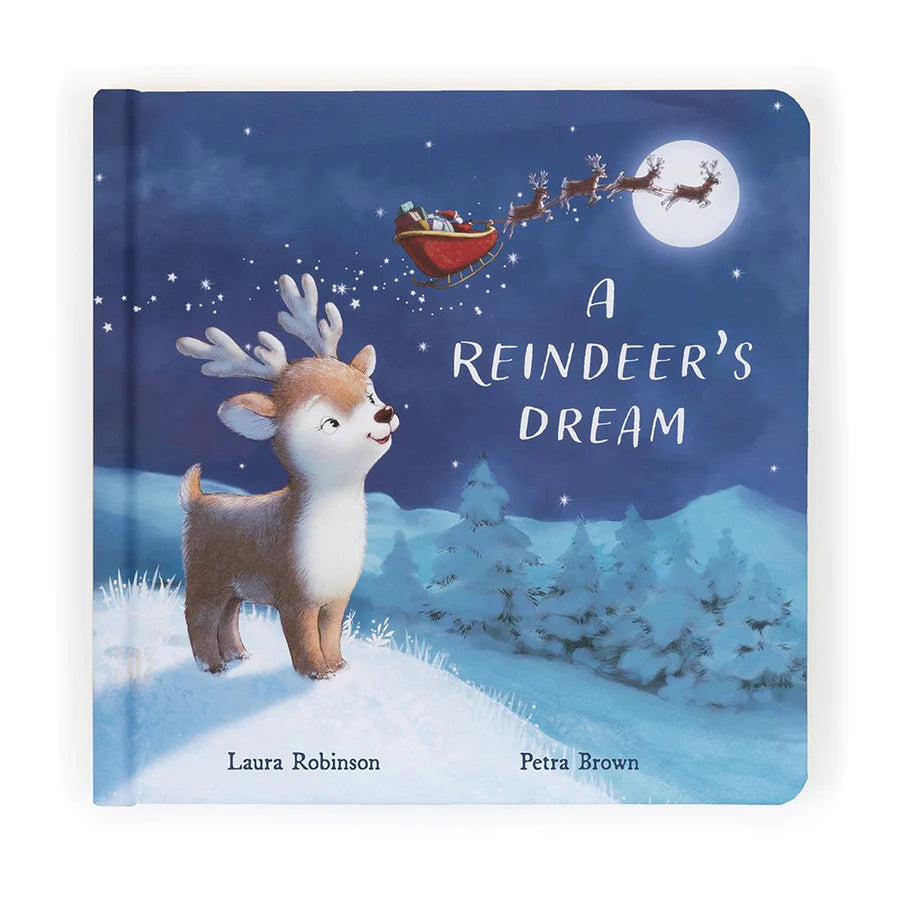 A Reindeer’s Dream Book by Jellycat