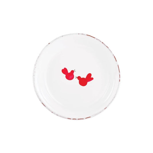 Vietri Cardinal Plate