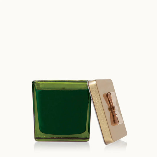 Frasier Fir Green Glass Gift Box Candle