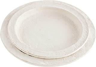 Round Paper Mache Platter