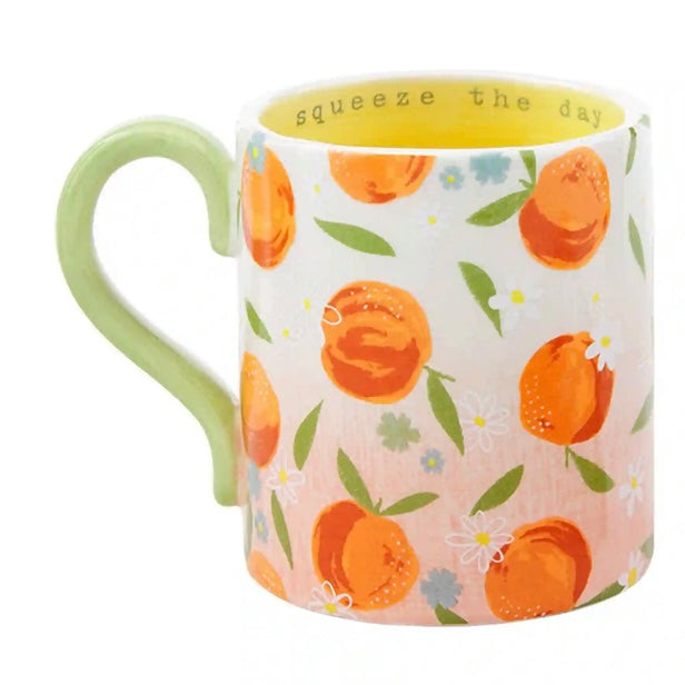 Squeeze the Day Orange Mug