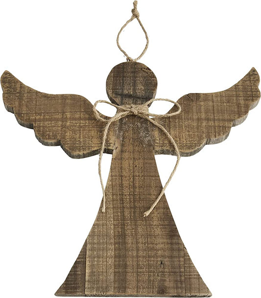 Angel Wood Ornament