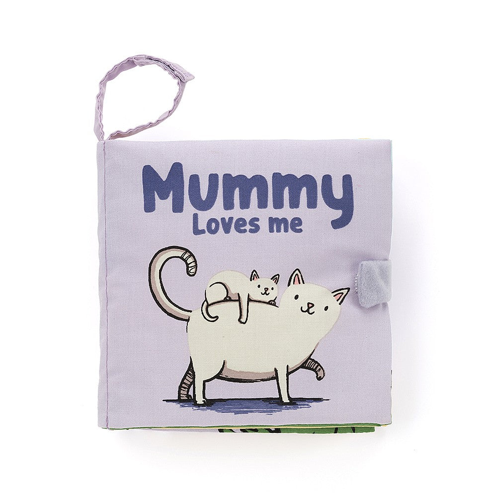 Jellycat Soft Book Mommy Loves Me Book