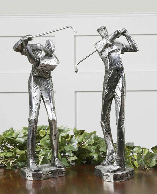 Golf Metal Figurine