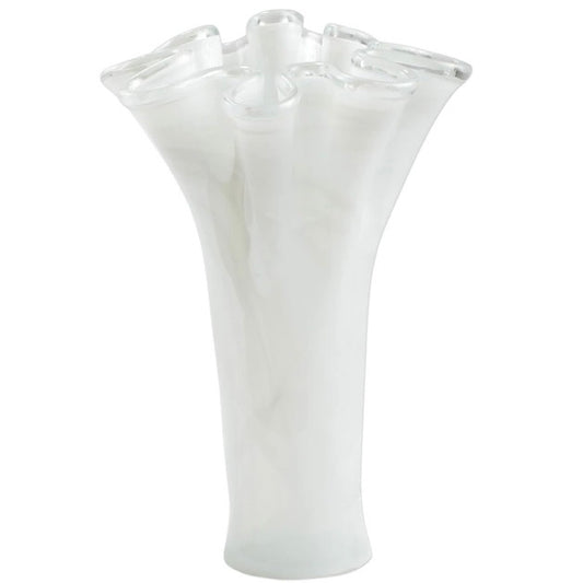Onda Glass Medium Stem Vase