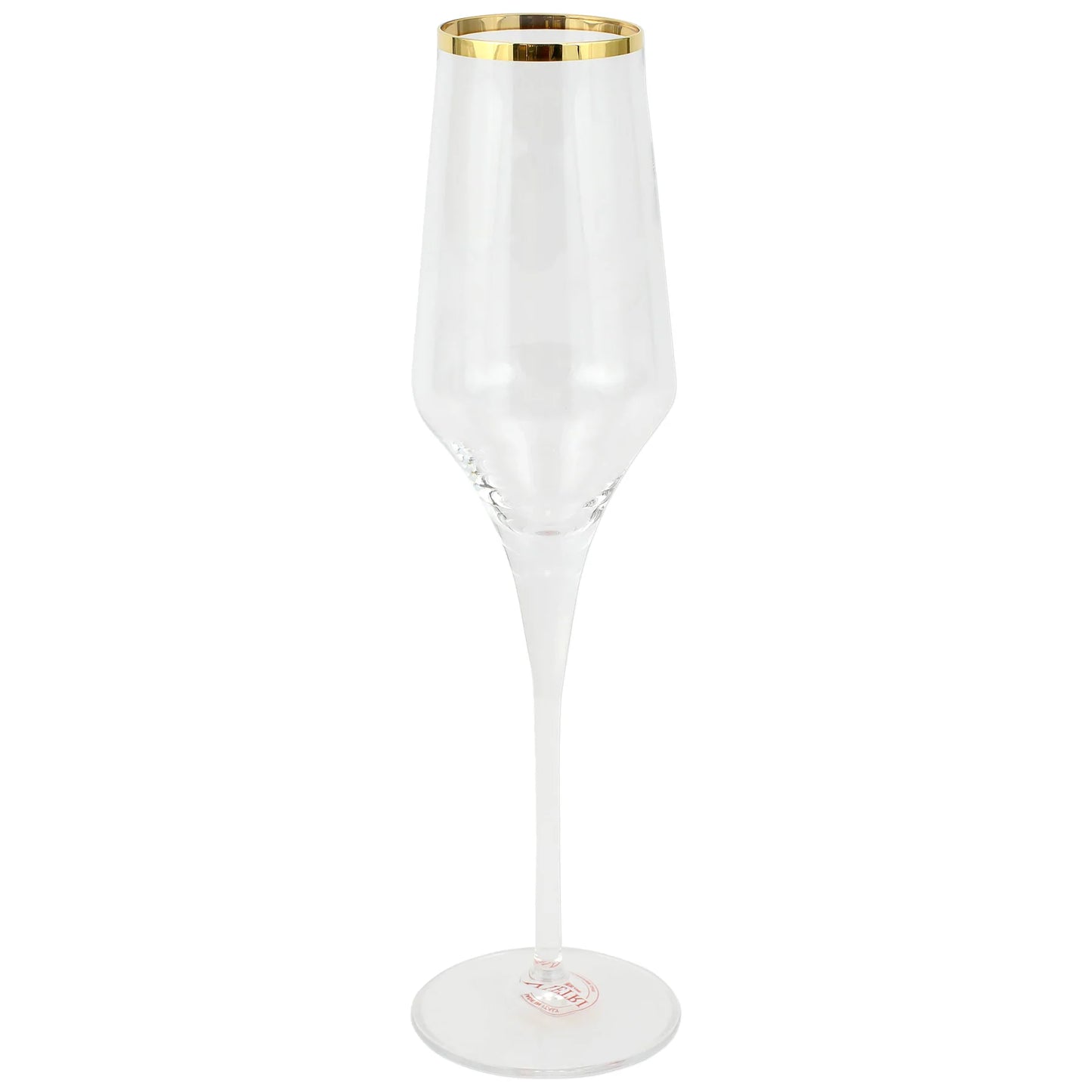 Contessa Gold Champagne Glass Vietri