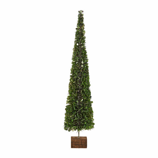 Faux Boxwood Tree Large