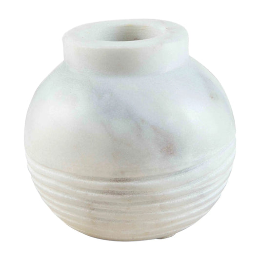Round Marble Bud Vase