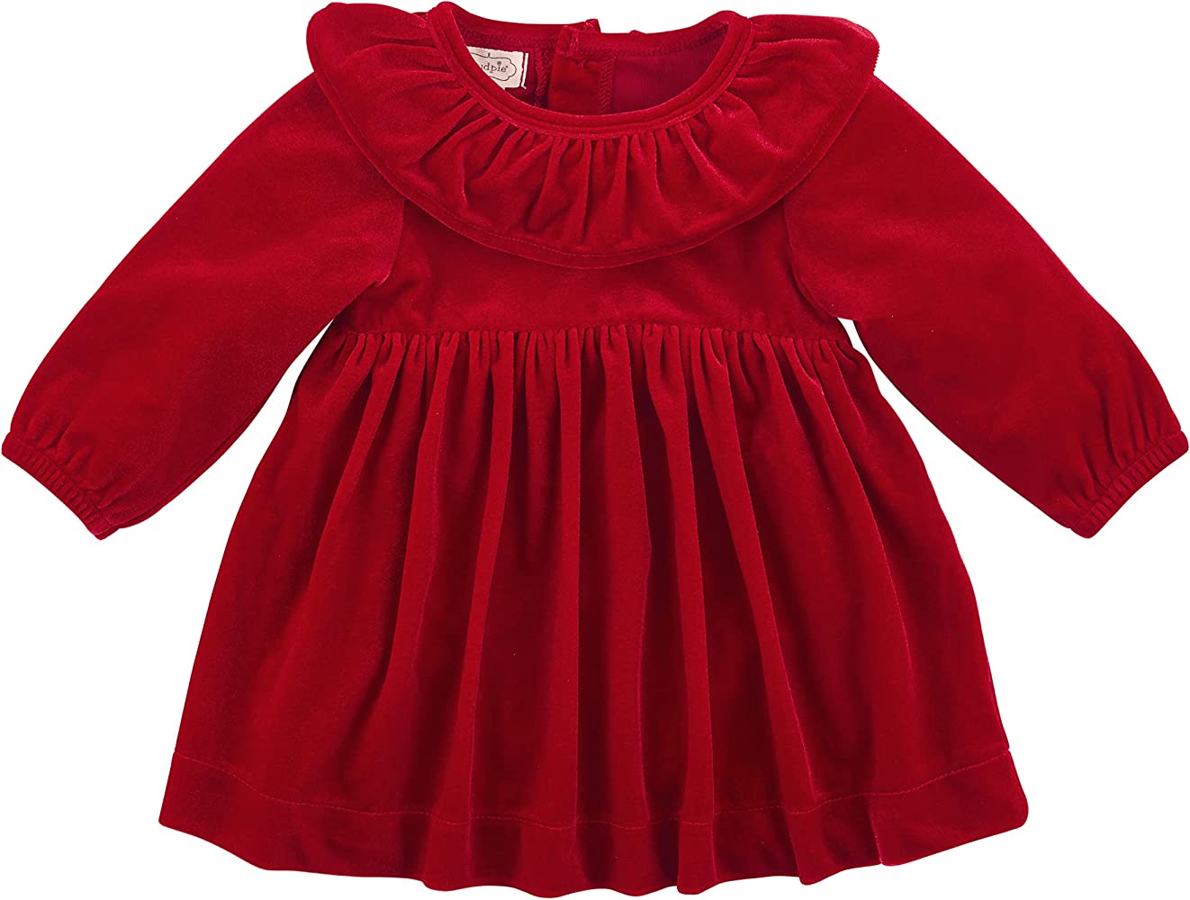 Red Velvet Baby Dress