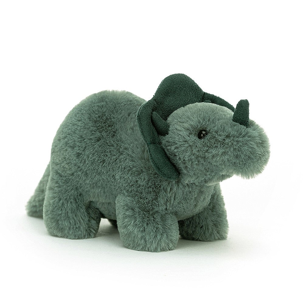 Mini Fossilly Triceratops by Jellycat