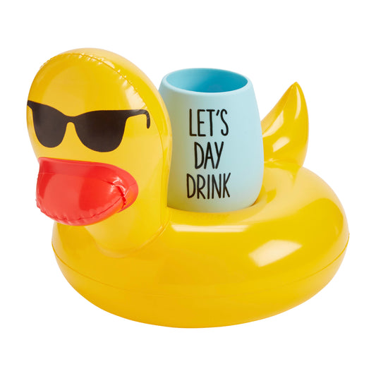 Ducky Wine Floaty Set