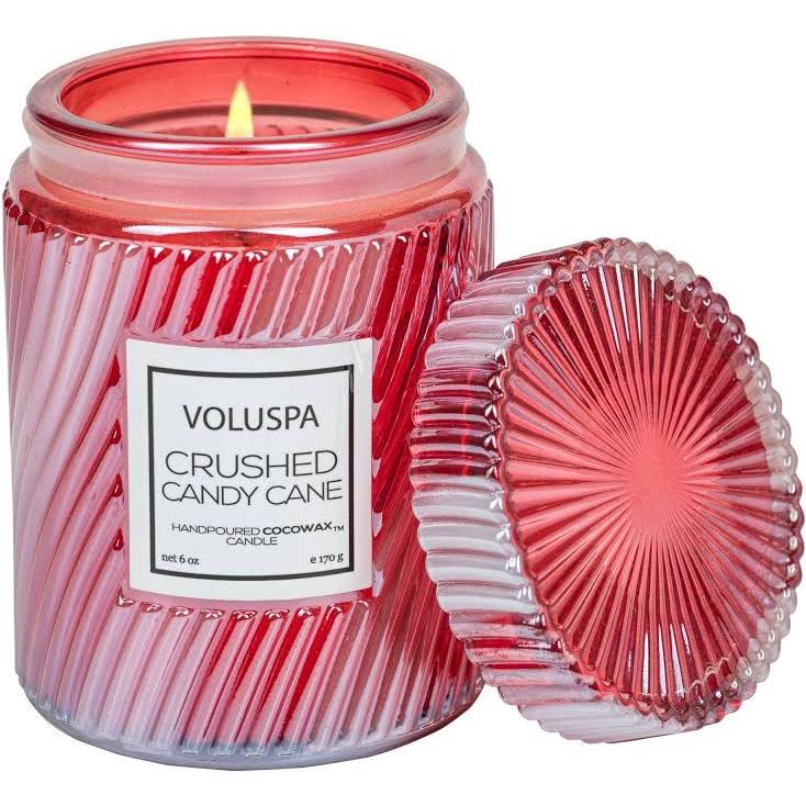 Crushed Candy Cane 6 oz Candle