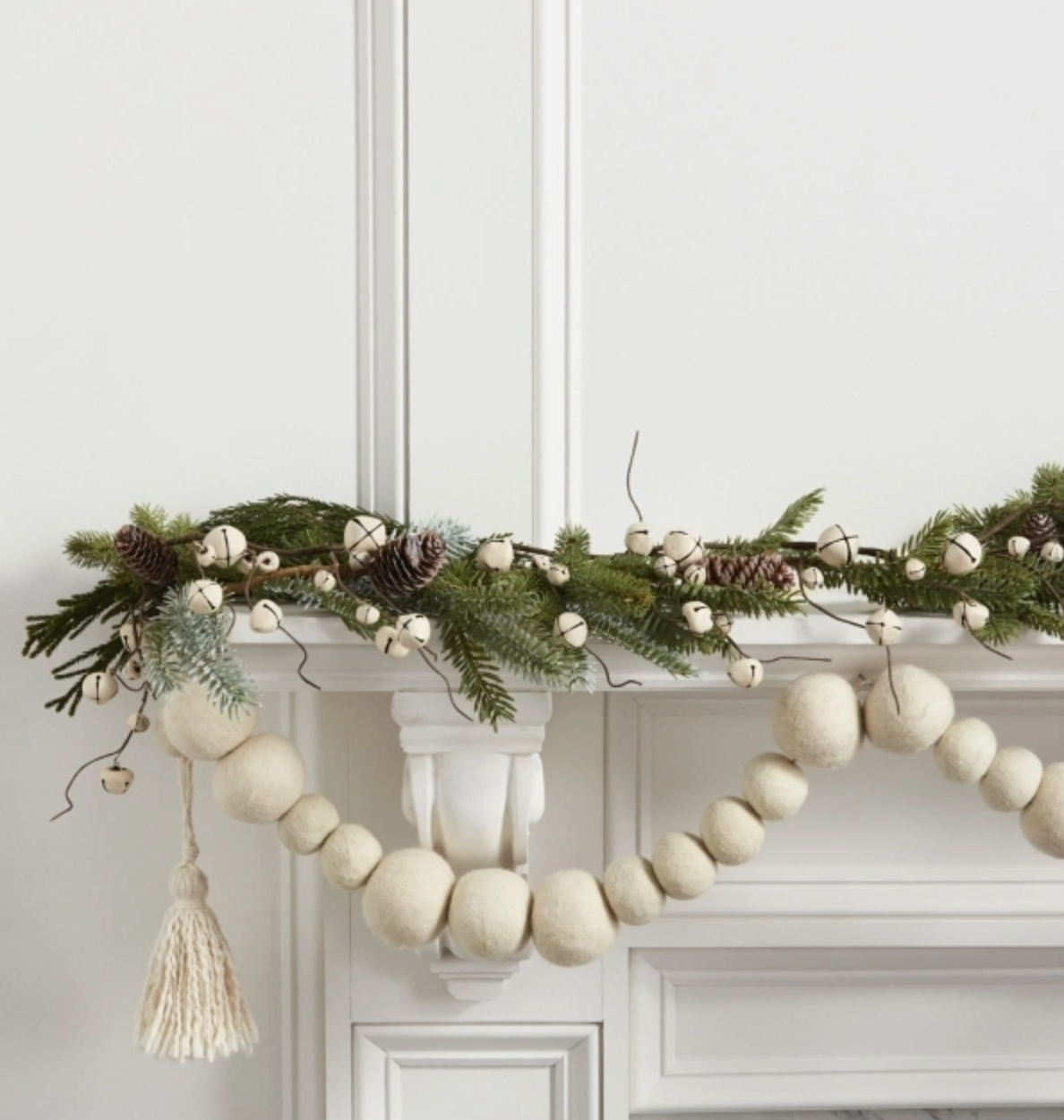 Felt Ball Tassel Garland