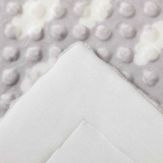 Gray Cozy Cloud Baby Blanket